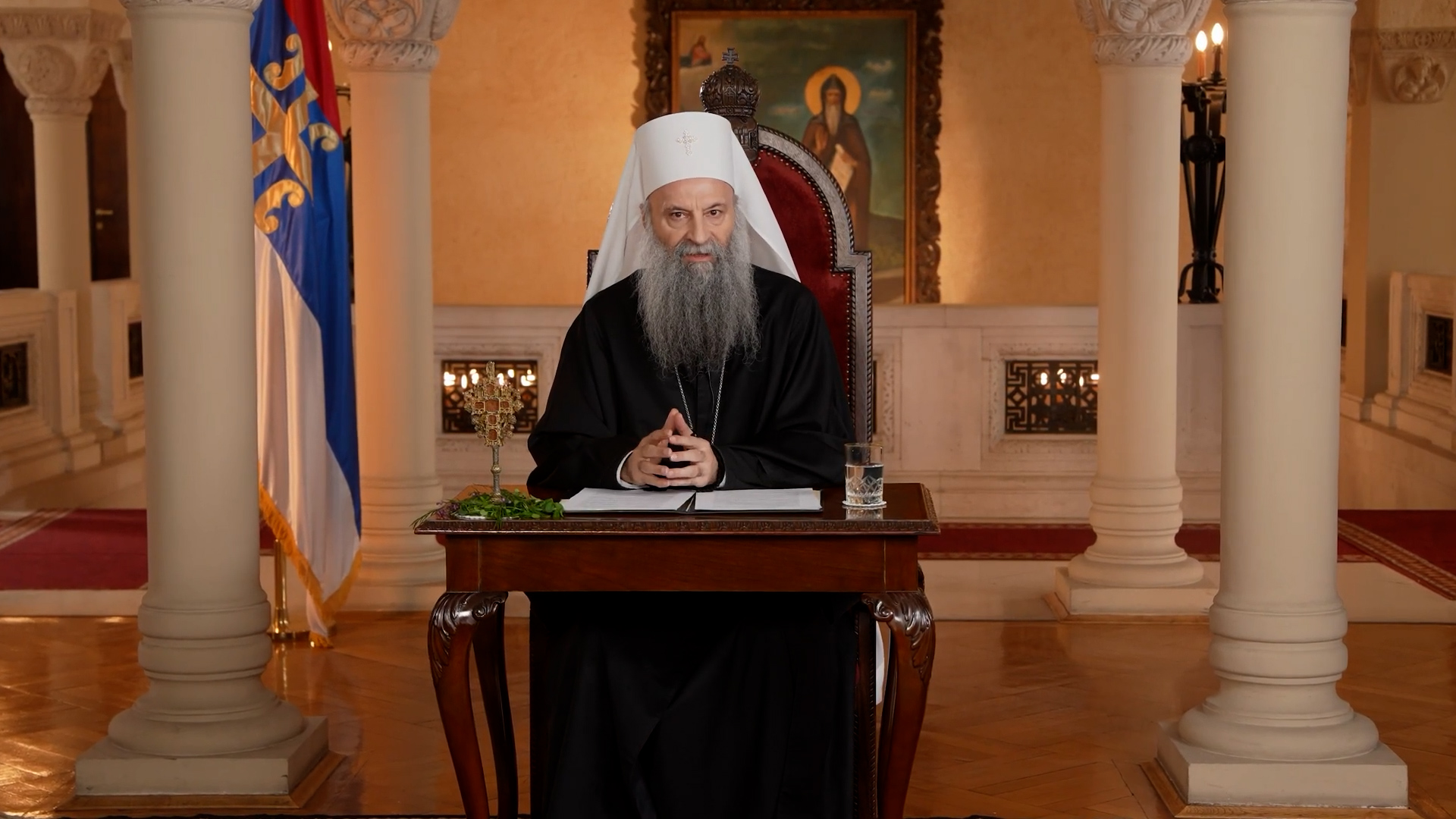 Beograd, Vaskrsnja poslanica patrijarha srpskog gospodina Porfirija